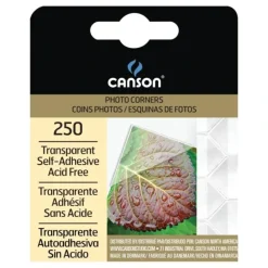 Canson Transparent Adhesive Photo Corners 250pk - Little Painter Art | Exploring the Endless Possibilities of Art| Shop All