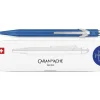 Caran d'Ache 849 Ballpoint Pen - Colormat-X Blue - Little Painter Art | Exploring the Endless Possibilities of Art| Shop All