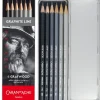 Caran d'Ache 6 Grafwood Artist Graphite Pencils + Metal Box - Little Painter Art | Exploring the Endless Possibilities of Art| Shop All