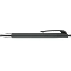 Caran d'Ache 888 Infinite Ballpoint Pen, Grey w/ Blue Ink - Little Painter Art | Exploring the Endless Possibilities of Art| Shop All