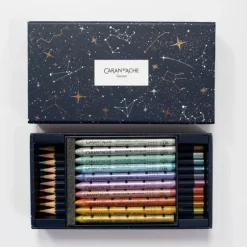Caran d'Ache Cosmic Blue set 20 pencils & Neocolor 1 - Little Painter Art | Exploring the Endless Possibilities of Art| Shop All
