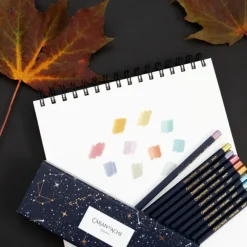 Caran d'Ache Cosmic Blue set 10 pencils - Little Painter Art | Exploring the Endless Possibilities of Art| Shop All