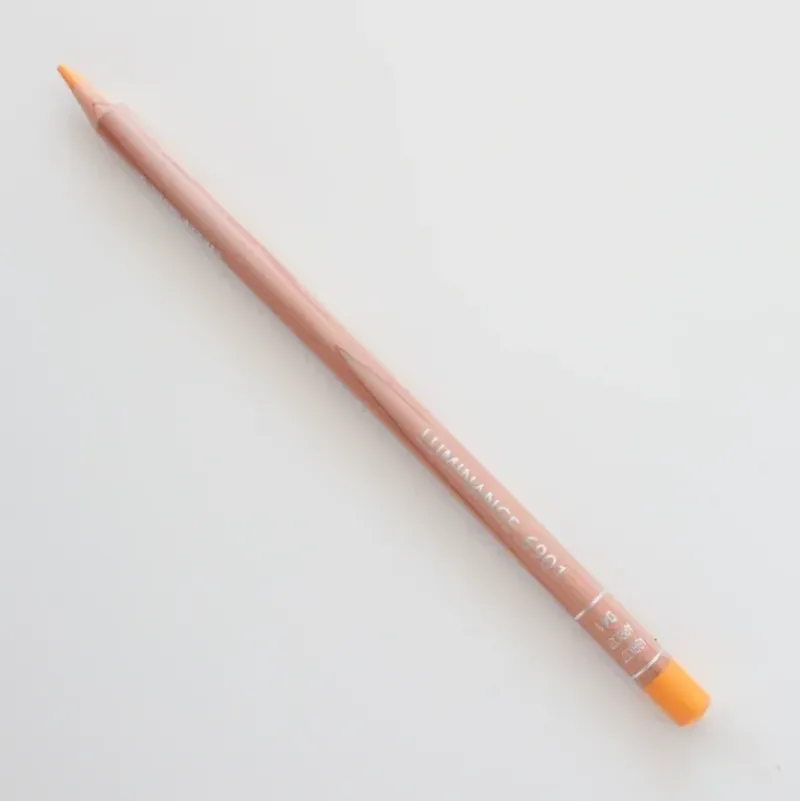 Caran d'Ache Luminance 6901 041 Apricot - Little Painter Art | Exploring the Endless Possibilities of Art| Pigment
