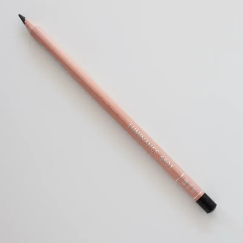 Caran d'Ache Luminance 6901 009 Black - Little Painter Art | Exploring the Endless Possibilities of Art| Pigment