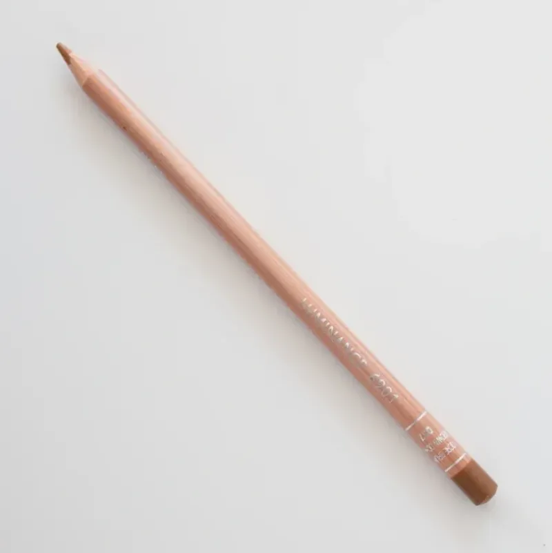 Caran d'Ache Luminance 6901 037 Brown Ochre - Little Painter Art | Exploring the Endless Possibilities of Art| Pigment