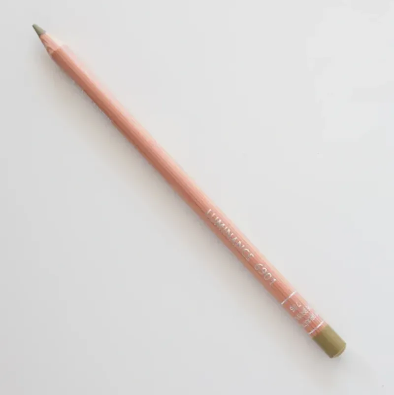 Caran d'Ache Luminance 6901 736 Brown Olive 50% - Little Painter Art | Exploring the Endless Possibilities of Art| Pigment