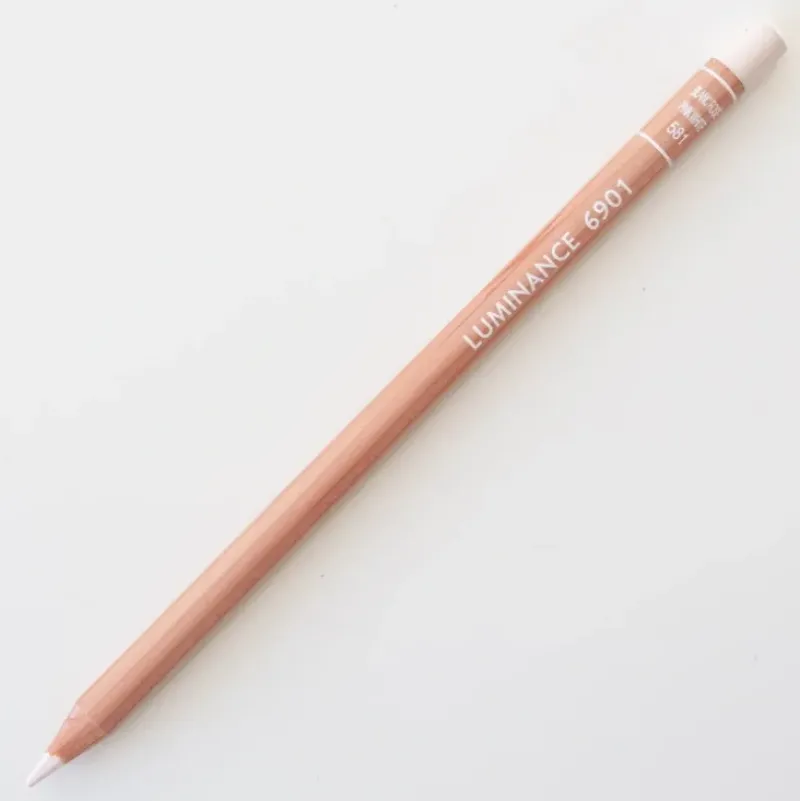 Caran d'Ache Luminance 6901 581 Pink White - Little Painter Art | Exploring the Endless Possibilities of Art| Pigment