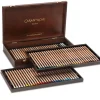 Caran d'Ache Luminance 6901 - Wooden Box Set of 76 Colours - Little Painter Art | Exploring the Endless Possibilities of Art| Pigment