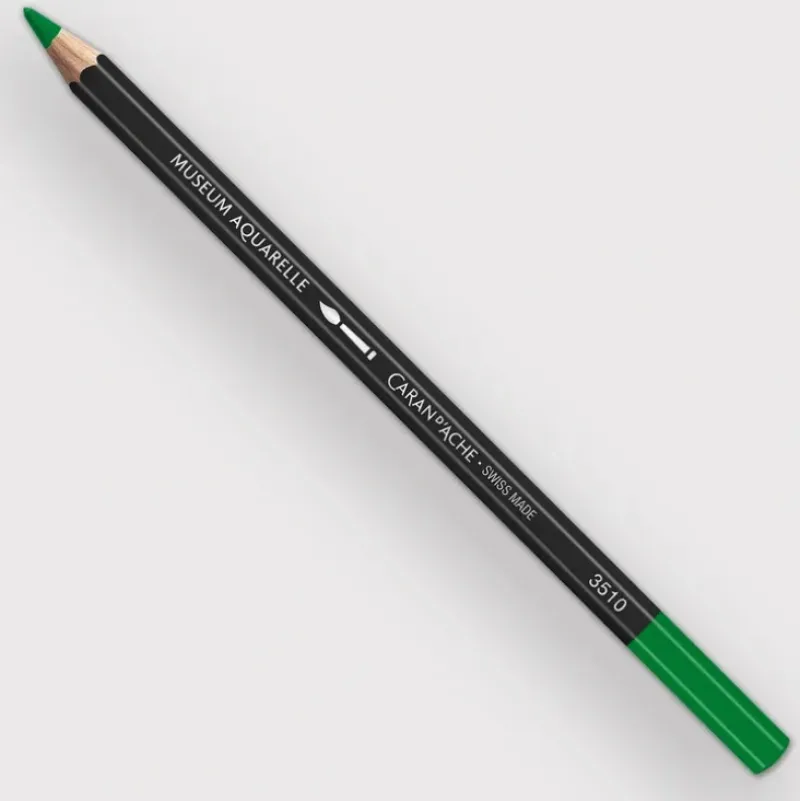 Caran d'Ache Museum 210 Emerald Green - Little Painter Art | Exploring the Endless Possibilities of Art| Pigment