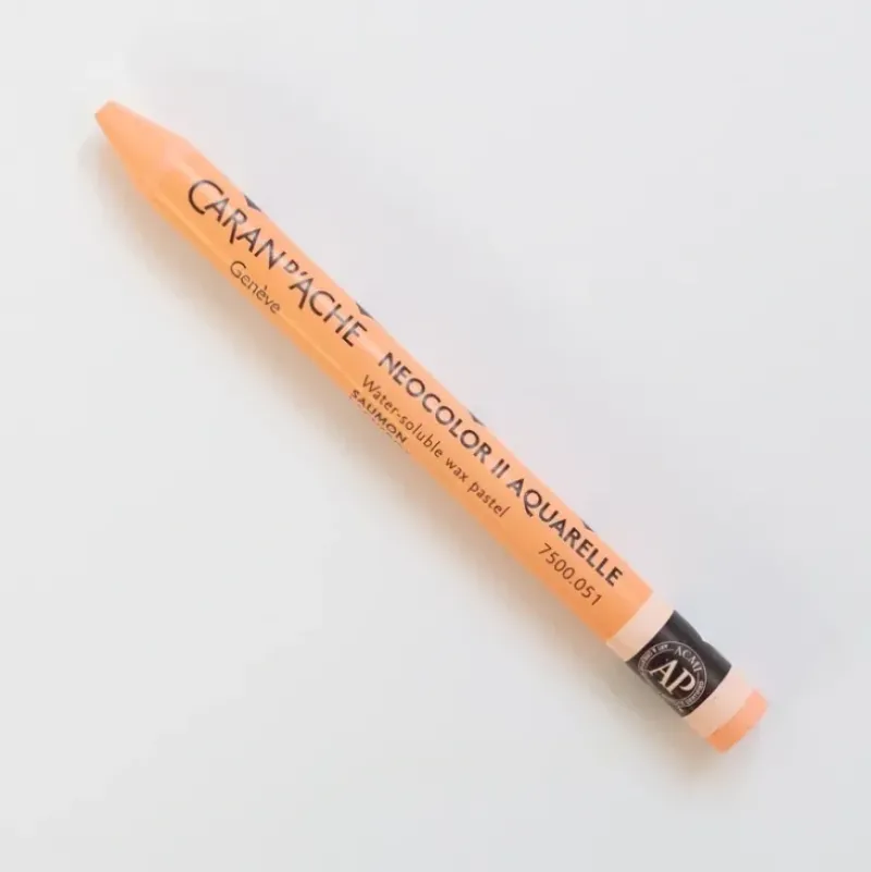 Caran d'Ache Neocolor II 051 Salmon - Little Painter Art | Exploring the Endless Possibilities of Art| Shop All