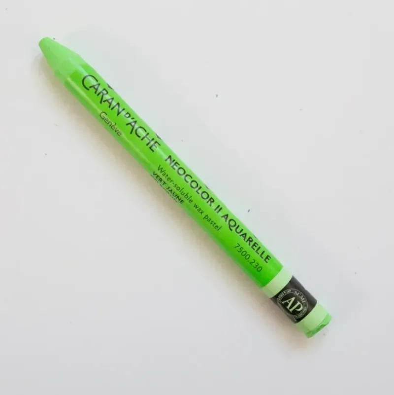 Caran d'Ache Neocolor II 230 Yellow Green - Little Painter Art | Exploring the Endless Possibilities of Art| Shop All