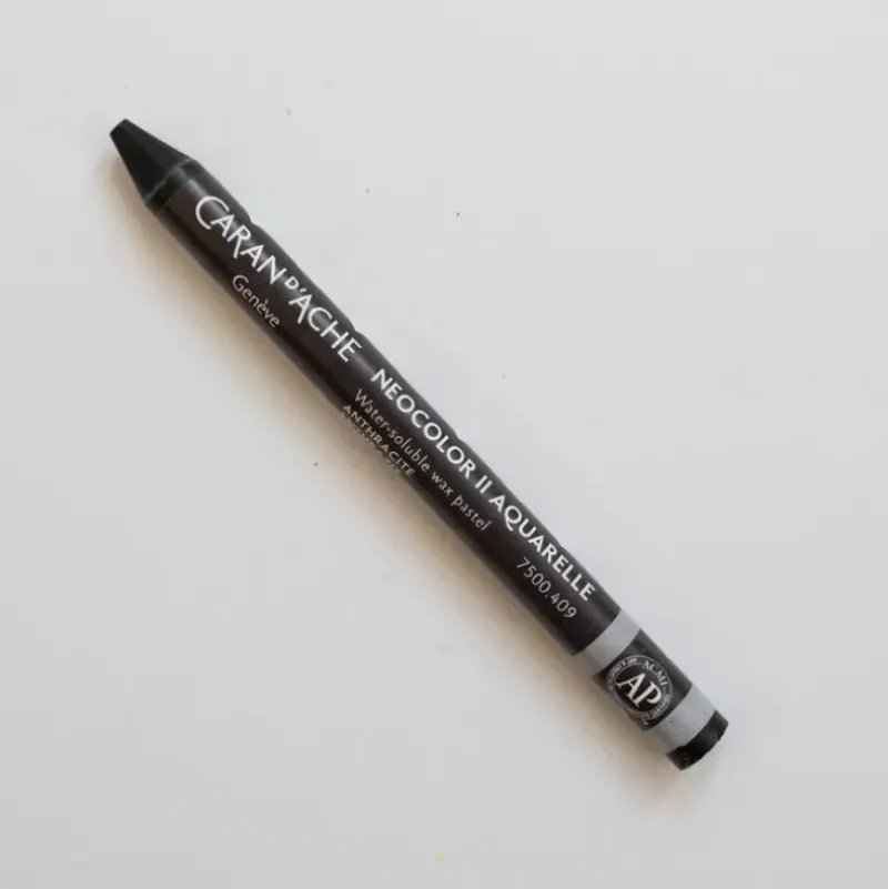 Caran d'Ache Neocolor II 409 Charcoal Grey - Little Painter Art | Exploring the Endless Possibilities of Art| Shop All