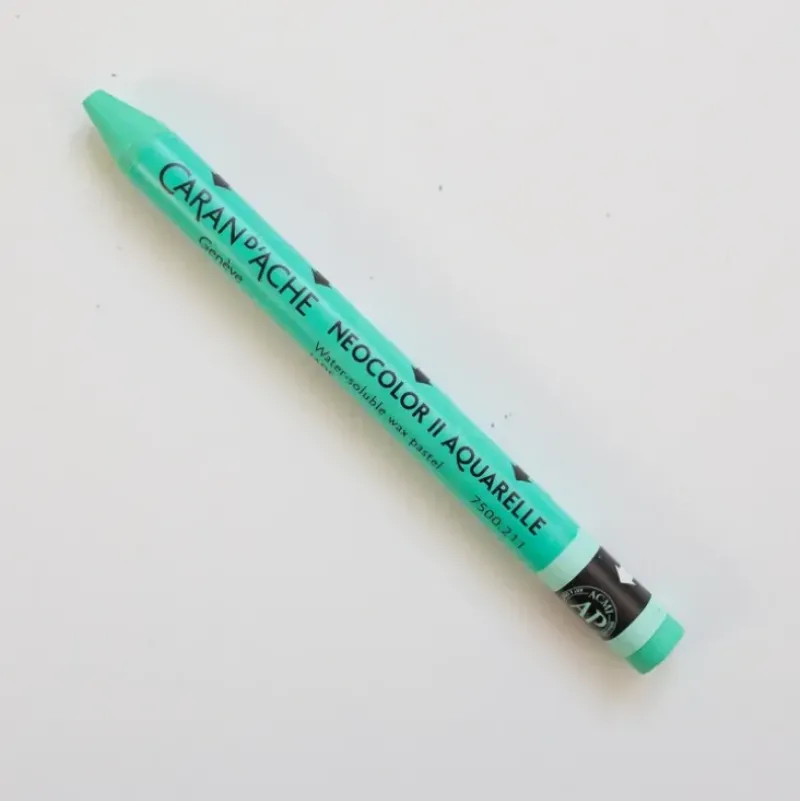 Caran d'Ache Neocolor II 211 Jade Green - Little Painter Art | Exploring the Endless Possibilities of Art| Shop All