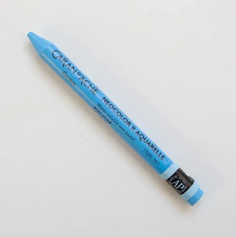 Caran d'Ache Neocolor II 161 Light Blue - Little Painter Art | Exploring the Endless Possibilities of Art| Shop All