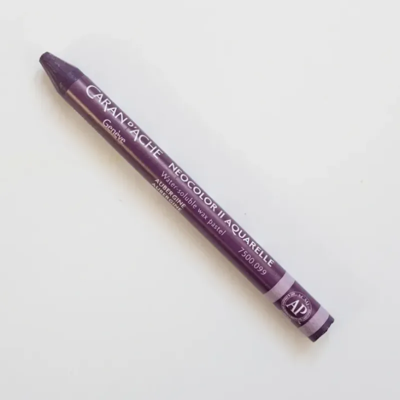 Caran d'Ache Neocolor II 099 Aubergine - Little Painter Art | Exploring the Endless Possibilities of Art| Shop All