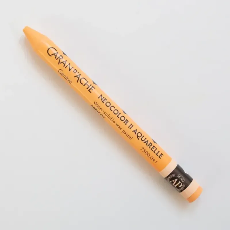 Caran d'Ache Neocolor II 041 Apricot - Little Painter Art | Exploring the Endless Possibilities of Art| Shop All