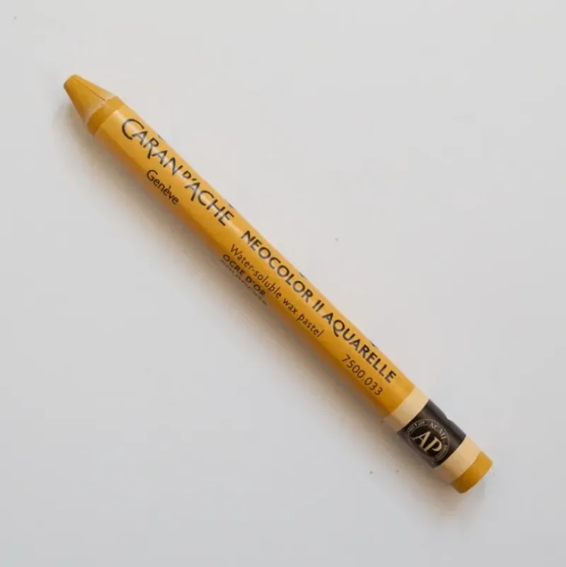 Caran d'Ache Neocolor II 033 Golden Ochre - Little Painter Art | Exploring the Endless Possibilities of Art| Shop All