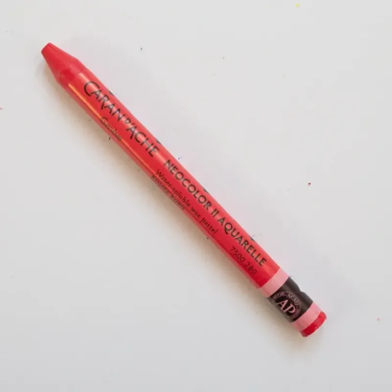 Caran d'Ache Neocolor II 280 Red Ruby - Little Painter Art | Exploring the Endless Possibilities of Art| Shop All