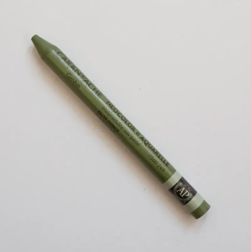 Caran d'Ache Neocolor II 249 Olive - Little Painter Art | Exploring the Endless Possibilities of Art| Shop All