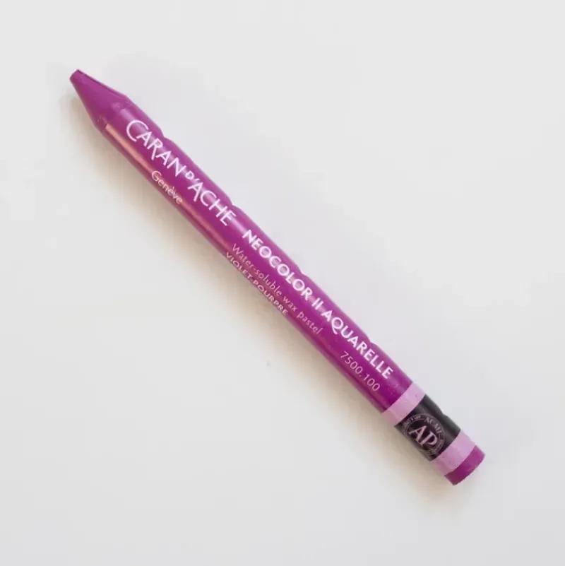 Caran d'Ache Neocolor II 100 Purple Violet - Little Painter Art | Exploring the Endless Possibilities of Art| Shop All