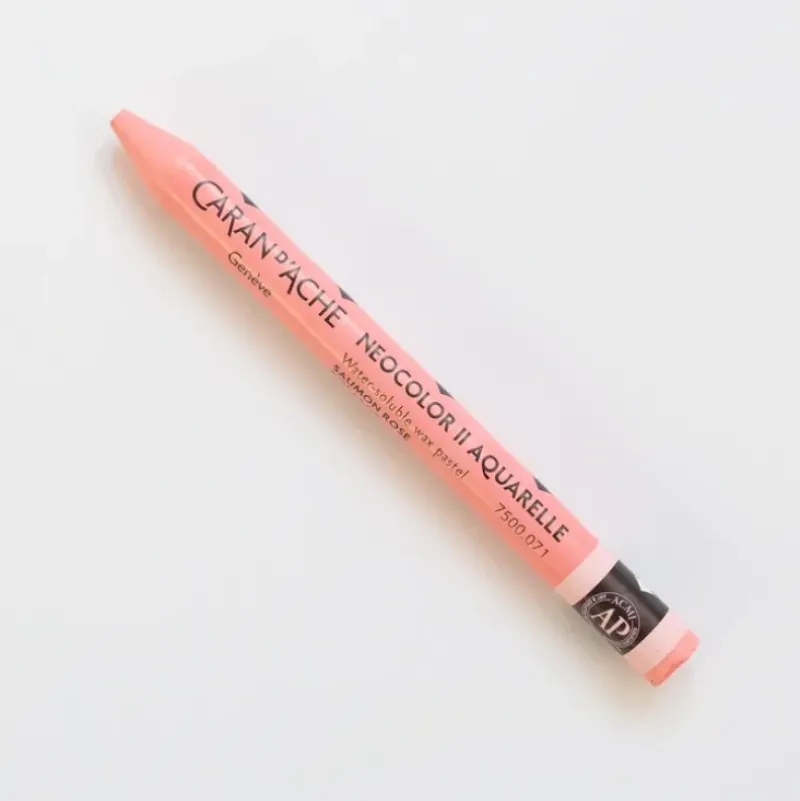 Caran d'Ache Neocolor II 071 Salmon Pink - Little Painter Art | Exploring the Endless Possibilities of Art| Shop All