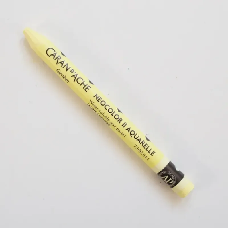 Caran d'Ache Neocolor II 011 Pale Yellow - Little Painter Art | Exploring the Endless Possibilities of Art| Shop All