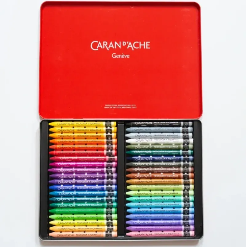 Caran d'Ache Neocolor II Set 40 - Little Painter Art | Exploring the Endless Possibilities of Art| Shop All