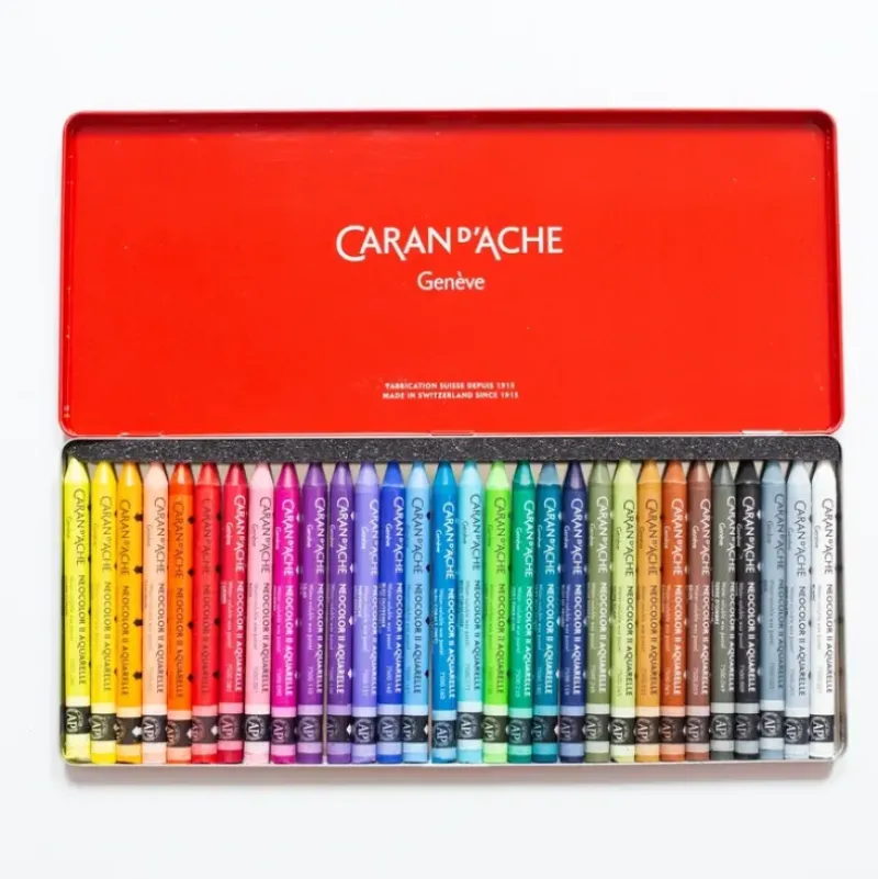 Caran d'Ache Neocolor II Set 30 - Little Painter Art | Exploring the Endless Possibilities of Art| Shop All