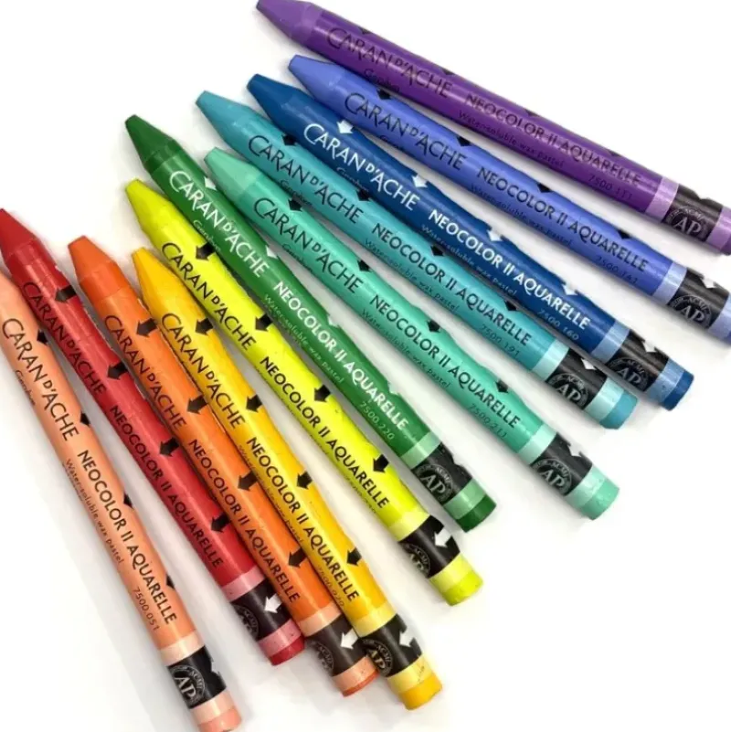 Caran d'Ache Neocolor II Watersoluble Pastels - Little Painter Art | Exploring the Endless Possibilities of Art| Hot