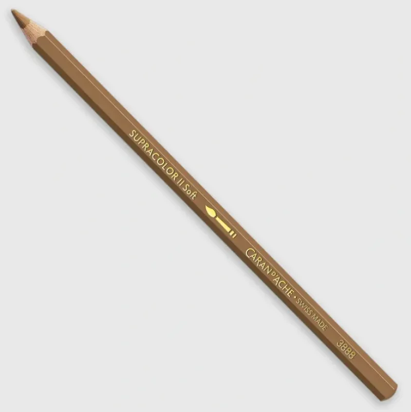 Caran d'Ache Supracolor 037 Brown Ochre - Little Painter Art | Exploring the Endless Possibilities of Art| Shop All