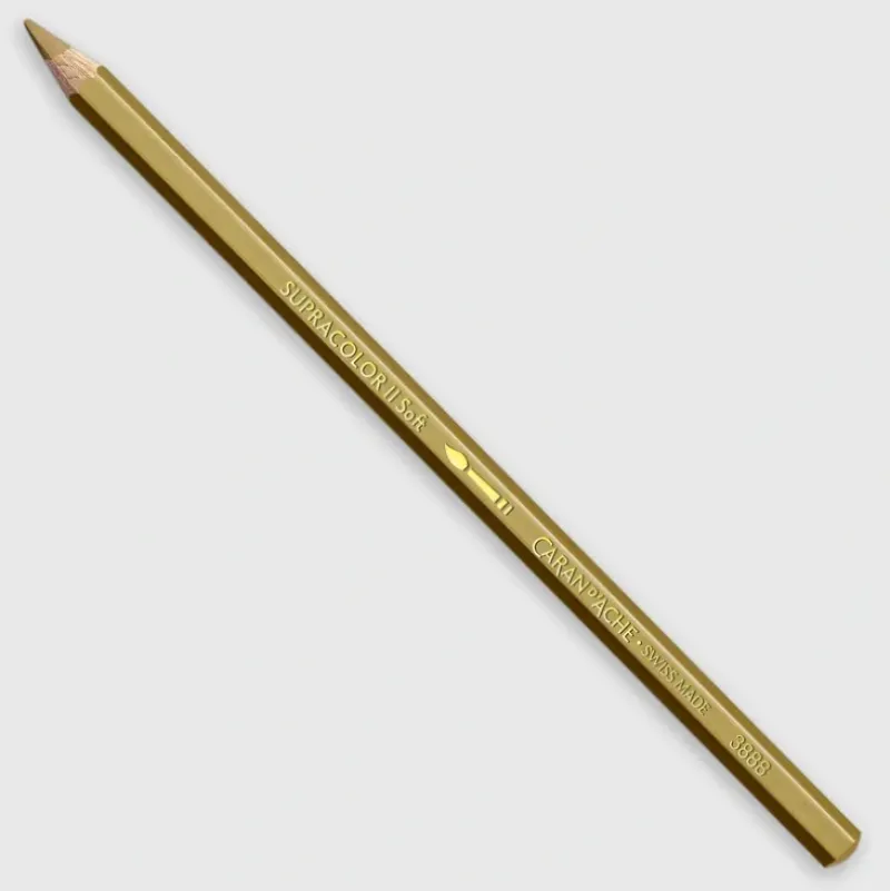 Caran d'Ache Supracolor 499 Gold - Little Painter Art | Exploring the Endless Possibilities of Art| Shop All