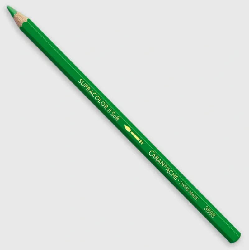 Caran d'Ache Supracolor 220 Grass Green - Little Painter Art | Exploring the Endless Possibilities of Art| Shop All