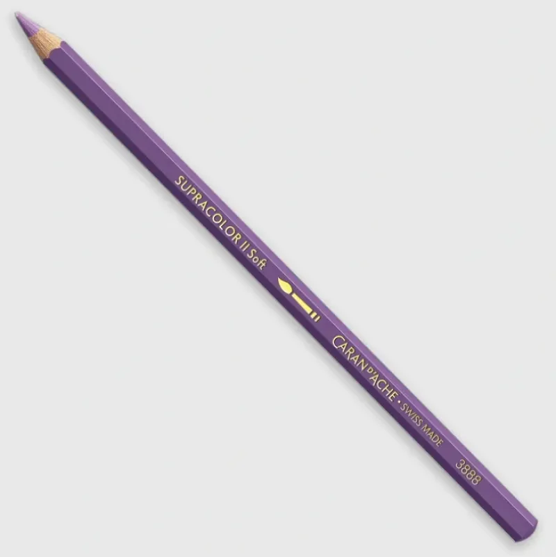 Caran d'Ache Supracolor 111 Mauve - Little Painter Art | Exploring the Endless Possibilities of Art| Shop All