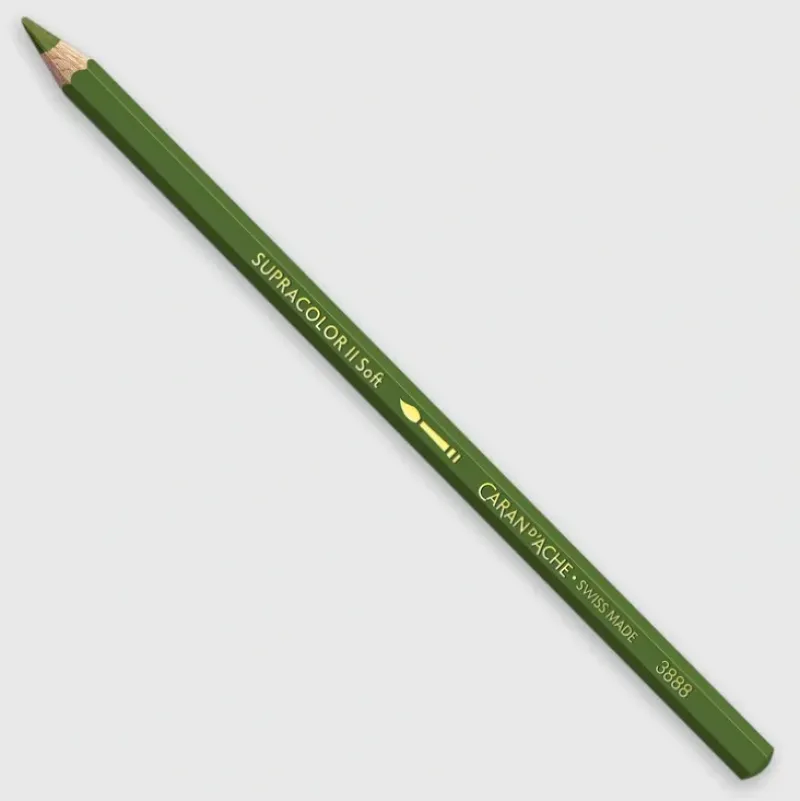 Caran d'Ache Supracolor 018 Olive Grey - Little Painter Art | Exploring the Endless Possibilities of Art| Shop All