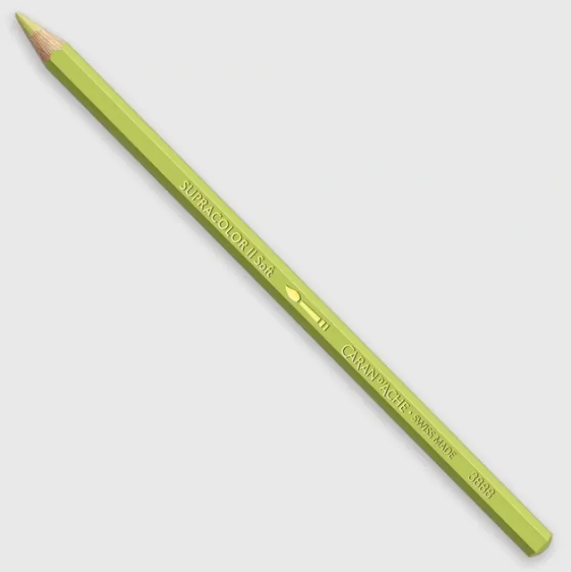 Caran d'Ache Supracolor 015 Olive Yellow - Little Painter Art | Exploring the Endless Possibilities of Art| Shop All