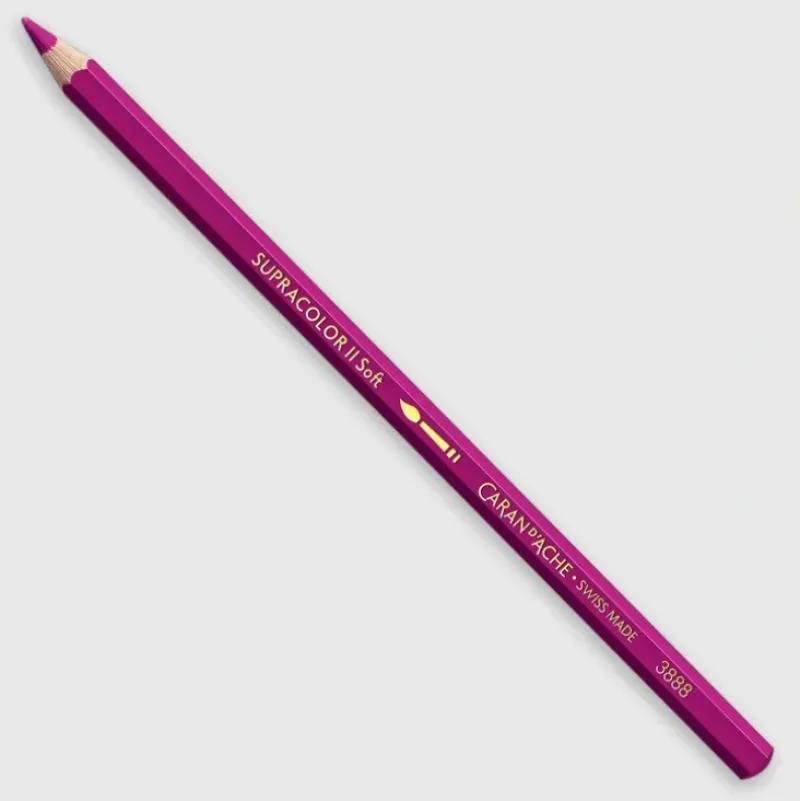 Caran d'Ache Supracolor 350 Purplish Red - Little Painter Art | Exploring the Endless Possibilities of Art| Shop All