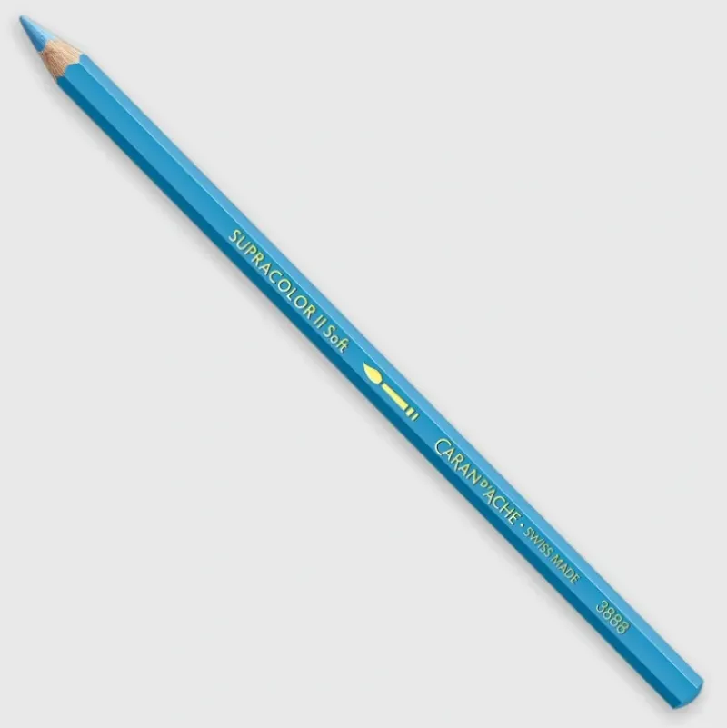 Caran d'Ache Supracolor 151 Pastel Blue - Little Painter Art | Exploring the Endless Possibilities of Art| Shop All