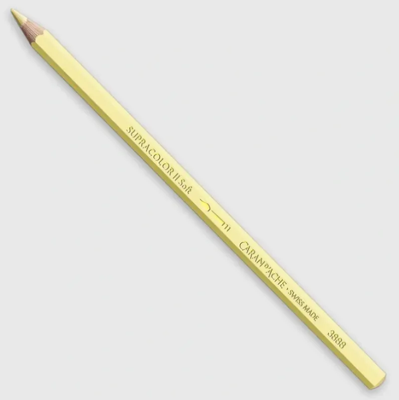 Caran d'Ache Supracolor 011 Pale Yellow - Little Painter Art | Exploring the Endless Possibilities of Art| Shop All