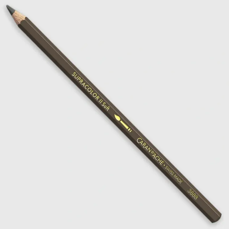 Caran d'Ache Supracolor 049 Raw Umber - Little Painter Art | Exploring the Endless Possibilities of Art| Shop All