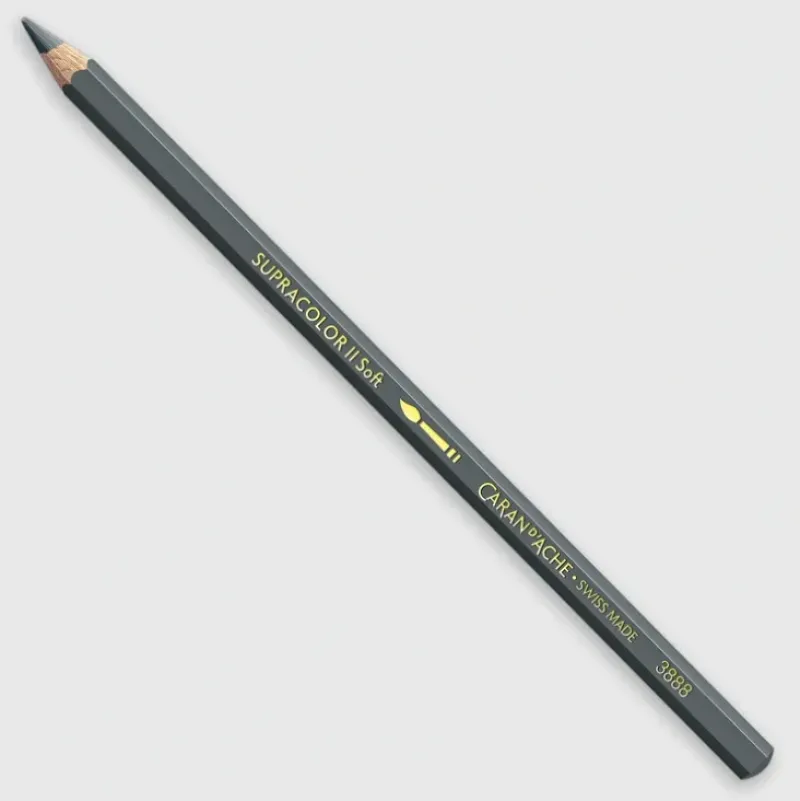 Caran d'Ache Supracolor 495 Slate Grey - Little Painter Art | Exploring the Endless Possibilities of Art| Shop All