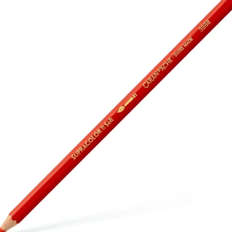 Caran d'Ache Supracolor 2 Soft Aquarelle Individual Pencil - Little Painter Art | Exploring the Endless Possibilities of Art| Pigment