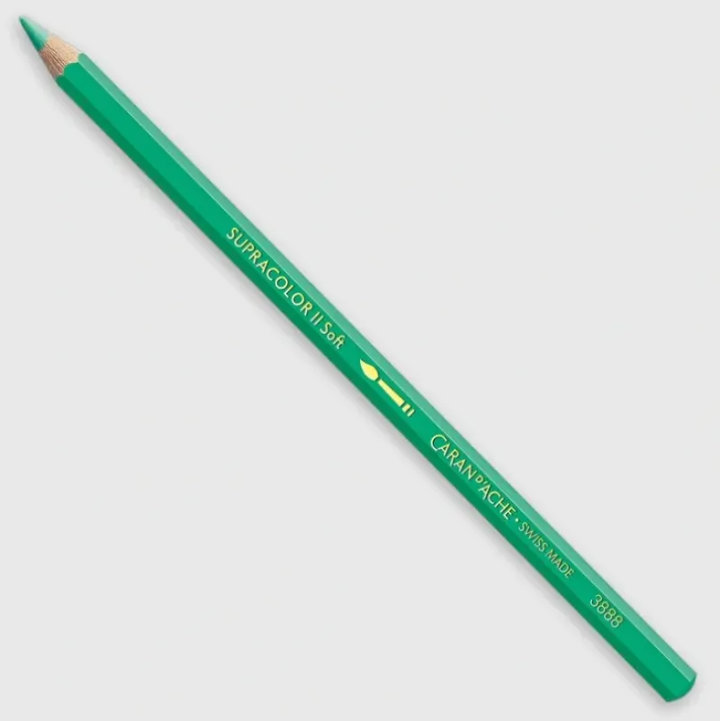 Caran d'Ache Supracolor 201 Veronese Green - Little Painter Art | Exploring the Endless Possibilities of Art| Shop All