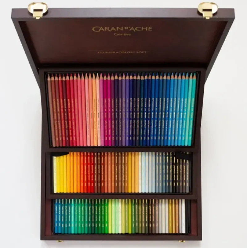 Caran d'Ache Supracolor Houten set 120 - Little Painter Art | Exploring the Endless Possibilities of Art| Shop All