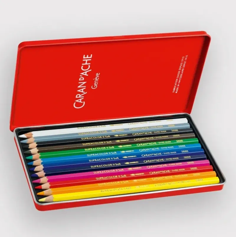 Caran d'Ache Supracolor set 12 - Little Painter Art | Exploring the Endless Possibilities of Art| Shop All