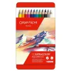 Caran d'Ache Supracolor Soft Aquarelle Pencils - Set of 12 - Little Painter Art | Exploring the Endless Possibilities of Art| Pigment