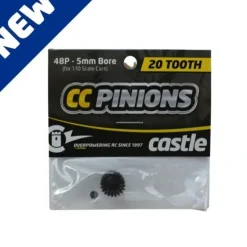 Castle CC Pinion 20T-48 Pitch 5mm Bore - Little Painter Art | Exploring the Endless Possibilities of Art| Shop All