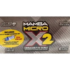 Castle Creations Mamba Micro X2, 16.8V, WP Sensored ESC (3.5mm) - Little Painter Art | Exploring the Endless Possibilities of Art| Shop All