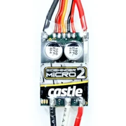 Castle Creations Sidewinder Micro 12.6V ESC, 2A Peak BEC - Little Painter Art | Exploring the Endless Possibilities of Art| Brush