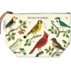 Cavallini Canvas Zipper Pouch - Birds - Little Painter Art | Exploring the Endless Possibilities of Art| Canvas