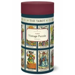 Cavallini 1000pc Vintage Puzzle - Tarot - Little Painter Art | Exploring the Endless Possibilities of Art| Hot